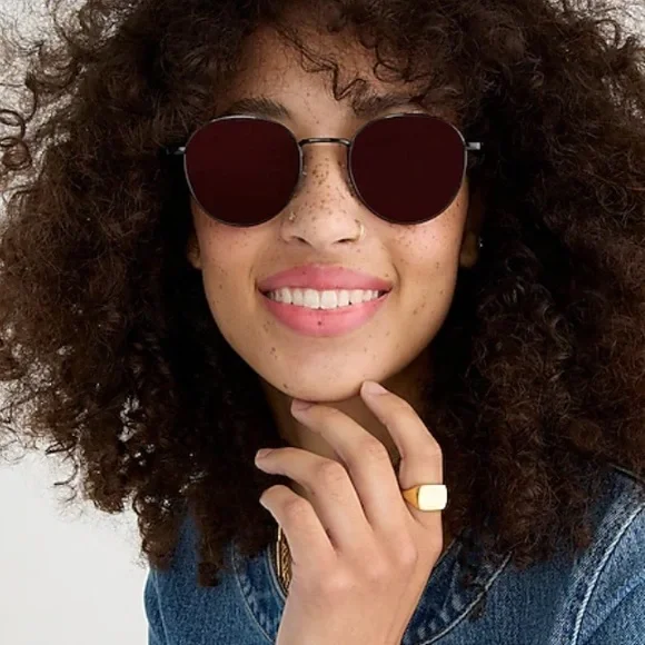 J CREW ROUND WIRE BLACK SUNGLASSES NWT BW746_EE5831?hei=1700&crop=0,0  main image 2
